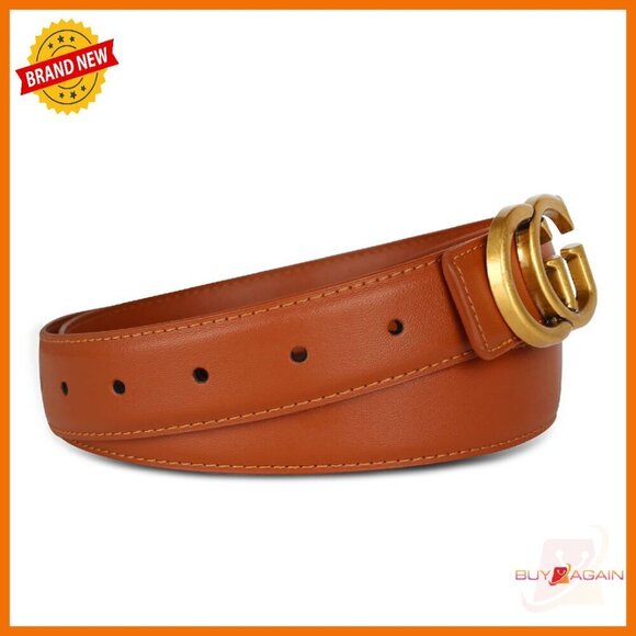 Women\'s Genuine Leather Belt with Buckle for Dresses Jeans Coats main image 5